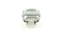 Anneau Damiani Femme in Or blanc Diamante 80369058 - 80369058